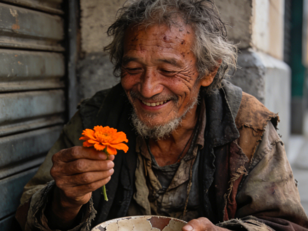 The Beggar and His Gifts