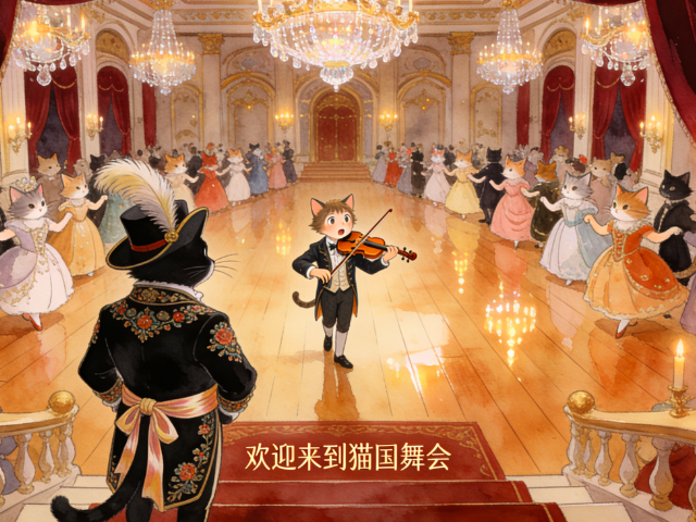 The Fiddler and the Cat 2 image 1